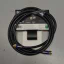 GE RG6 Coaxial Cable, 6 ft. F-Type Connectors, Quad Shielded Coax Cable, 3 GHz Digital, in-Wall Rated, Ideal for TV Antenna, DVR, VCR, Satellite, Cable Box, Home Theater, Black