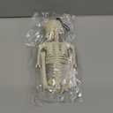 NEROSUN 5.4FT Halloween Skeletons Decoration, Posable Life Full Size Skeleton with Dog Skeleton, Realistic Plastic Human Bones for Halloween Props Haunted House Graveyard Party Decor