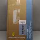 Dumos Oil Filled Radiator Heater with Adjustable Thermostat, 1500W Oil Space Heater for Indoor Use, Portable, 22inch Bright White (22.8*11.8*4.8in)