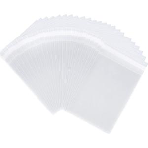 joybest 1000 Pcs - 4 x 6 Inch Clear Cello Cellophane Bags Self Sealing- 3.14 Mils Thick Cello Plastic Poly Bag Fits 4 X 6 Prints, Photos, Cards & Envelopes