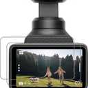 CYNOVA DJI Osmo Pocket 3 Screen Protector, Osmo Pocket 3 Lens Protector for DJI Osmo Pocket 3 Accessories with Tempered Glass LCD Display Film, Ultra HD, 9H Hardness, Scratch Resistant (Transparent)