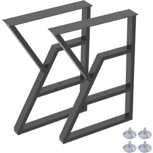 Metal Table Legs, Upgraded K-Shaped Dining Table Legs, 54X13X75CM