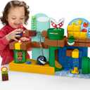 Fisher-Price Little People Toddler Toy My Mario Adventure Playset with Music Sounds & Figures, Preschool Kids Ages 18+ Months, 12x8x4 inches