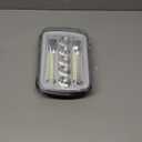 BESTZHEYU 1PCS 5x7 Headlights Pair Compatible with Chevy Express 1500 2500 3500 Cargo Van F-150 F-250 F-350 Wrangler YJ Cherokee XJ Kenworth T300 Hi/Low Sealed Beam White/Amber Halo