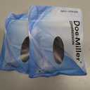 2 x Doc Miller Ankle Brace for Women & Men  Foot Compression Sleeve, Toeless Wrap & Support for Pain Relief, Plantar Fasciitis, Achilles Tendonitis & Injury Recovery, 1 Pair (Medium, Black)