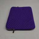 RAINYEAR 16 Inch Laptop Sleeve Diamond Foam Shock Resistant Protective Case Fluffy Lining Zipper Cover Carrying Bag Specially Compatible with New 16" MacBook Pro A2141 A2485 M1 M2 M3 M4(Purple)