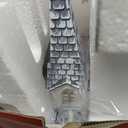 Large Christmas Church Nativity Snow Globe Light up Snowglobe with Music, 9.84" White Christmas Snow Globes for Kids Adults, 6H Timer & Dual Power, Angle Snowglobes Christmas Decorations Indoor (Angel Jesus 89)