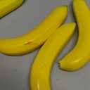 Artificial Yellow Bananas Lifelike Simulation Fake Fruit Home House Kitchen Decoration 12pcs Set