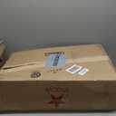 QPAU Blow up Inflatable Toddler Travel Bed with Sides, Toddler Air Mattress for Camping, Traveling, Hotel, or Home Use, Hand Pump Included (Blue)