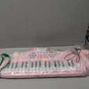 M SANMERSEN Toys for 3+ Year Old Girls - Kids Piano Keyboard 37 Keys Piano with Microphone Portable Electronic Keyboards Musical Instrument Educational Toys Birthday Gifts for Girls Age 3-6, Pink