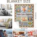 Capybara Gifts for Girls, Capybara Gifts Blanket 60" 50", Capybaras Gift for Lovers Women Birthday, Capybaras Gift for Woman Decoration Throw Blankets for Mothers Day Christmas