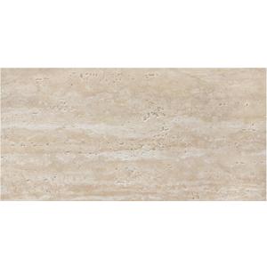 10-Sheet Beige Travertine Natural Clay Mosaic Tile, 12" x 24" Subway Flexible Stone MCM Modified Clay Material Wall Tiles for Home Decoration, Indoor & Outdoor, Covers 19 Sq. Ft.