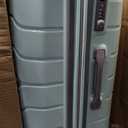 Samsonite Freeform Hardside Expandable with Double Spinner Wheels, Mint Green, Checked-Medium 24-Inch