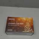 JMEXSUSS 400 LED White Christmas Icicle Lights, 38.8ft Connectable Icicle Lights for Outside Outdoor Indoor Plug in, String Light for House Patio Party Room Holiday Christmas Decorations