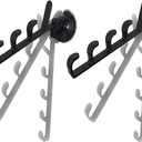 Adjustable Fishing Pole Rack & Holder - Vehicle & Boat Storage for Car, Truck, SUV & RV - Suction Cup Mounted - No Rods Included - 1 Pair