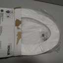 KOHLER Stonewood Quiet-Close, Elongated Toilet Seat Soft Close, Durable Wood, Easy Installation, Universal Fit, Home Essentials, White Finish, K-20466-0