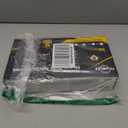 TitanFlex Heavy Duty Black Industrial Nitrile Gloves with Raised Diamond Texture, Latex Free (M, 8mil)