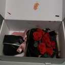 Flower Bouquet Flowers for Delivery Prime 7-Piece Preserved Roses Bouquet Gift for Women Mother Wife Mother Day Wedding Anniversary Birthday (Red Roses)