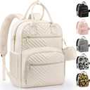 Diaper Bag Backpack,Baby Essentials Diapers Bag with Pacifier Case,Multipurpose Stylish Large Capacity Travel Backpack for Baby Girl/Boy(M-Beige)