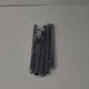 Ausemku Shower Curtain Rod 32-80 Inch Adjustable - 1 Inch Diameter Heavy Duty No drill Spring Tension Shower Rod, Non-Slip Rustproof Telescopic Rod for Bathroom, Black