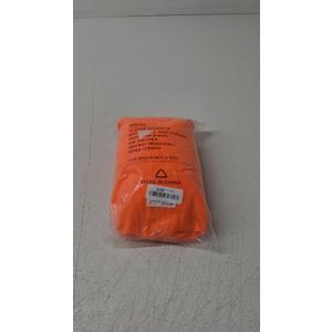 8 Ft Spandex Orange Tablecloth Glitter Orange Table Cloths for Birthday Wedding Bridal Baby Shower Party Decorations