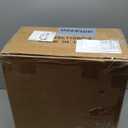 Evermagin 45" Tall Nightstands Set of 2 with Light, Nightstand with Charging Station, USB Ports and Outlets, Bedside Table End Table with 2 Fabric Drawers for Bedroom, Dorm, Black