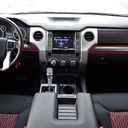 Carbon Fiber Control Dashboard Panel Decor Protective Cover Trims for 2014-2021 Toyota Tundra