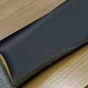 Lap Desk - Up to 17 Laptop Tray with Wrist Rest, Portable Handle, Fixed Mouse Pad, Tablet & Phone Slots, Laptop Stand for Bed with Cushion (Dark Brown Woodgrain)