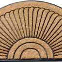 A1HC Natural Coir and Rubber Door Mat, 30x48, Thick Durable Doormats for Entrance, Heavy Duty, Low Pile Door Mat, Easy to Clean, Long Lasting Front Entry Doormat