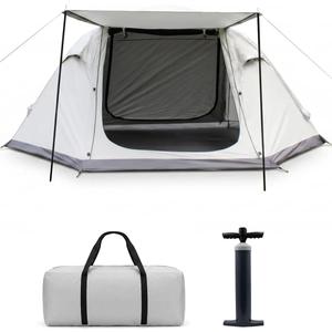 Abahub Inflatable Camping Tent with Hand Pump for  4 Person|12 x 7.7 x 4.8ft
