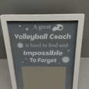 Vercraft Volleyball Coach Gift Volleyball Coach Photo Frame for Women Men Birthday Graduation Retirement Thank You Gift 4 x 6