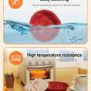 JOYPICKS 3 Pack Silicone Cake Molds Nonstick, Christmas Silicone Bundt Cake Pan, Baking Pan for Cake,Brownie Bread Jello and Pies, Tarts (Multiple colors)