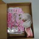 Blosssound 30 Pcs Happy Mother's Day Bags Gift with Handles, Clear PVC Tote Bags with Pink Rose Floral Print & Organza Bow, Reusable Transparent Goodie Bag for Mom Gifts Wrapping Party Favors