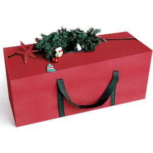 Christmas Tree Bag - Family Christmas Tree Bags Storage 3.2ft - Waterproof, Durable Oxford Tree Bag - Xmas Holiday Tree Storage with Reinforced Handles