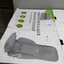 Mynt FSA Eligible HSA Approved Shiatsu Neck and Back Massager for Chair with 10 Deep Kneading Nodes, 2D & 3D Back Massage with Heat, Portable Spot Massage Chair Pad (Black)