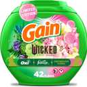 Gain Flings! "Wicked: For Good" Limited Edition Laundry Detergent Pacs, 42 Count, Fantabulous Floral Scent, 3 in 1 HE Detergent Pacs with Oxi Boost and Febreeze