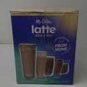 Mr. Coffee 4-in-1 Single-Serve Latte, Iced, and Hot Coffee Maker with Milk Frother and Tumbler Black