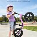 KRIDDO Toddler Balance Bike 2 Year Old, Age 24 Months to 5 Years Old, Early Learning Interactive Push Bicycle with Steady Balancing, Gift Bike for 2-5 Boys Girls, Purple