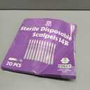 MyMed Disposable 14R Dermaplaning Razors - Pack of 20 Dermaplane Razor for Women Face, Dermaplane Scalpels Dermaplaning Tool for Face