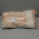 Couch Cover Soft Chenille Sofa Cover Modern Minimalist Creamy Beige Couch Cover with Abstract Terracotta Line - Washable Non Slip Sofa Slipcover Reverse 3-Seaters Sofa Protector