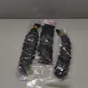 Boho Hair for Braiding 300g 18 Inch Deep Wave Bulk Hair for Braiding No Weft Wet and Wavy Deep Wave Bundles Natural Black Long Curly Synthetic Braiding Hair for Boho Braids 3 Bundles 1B