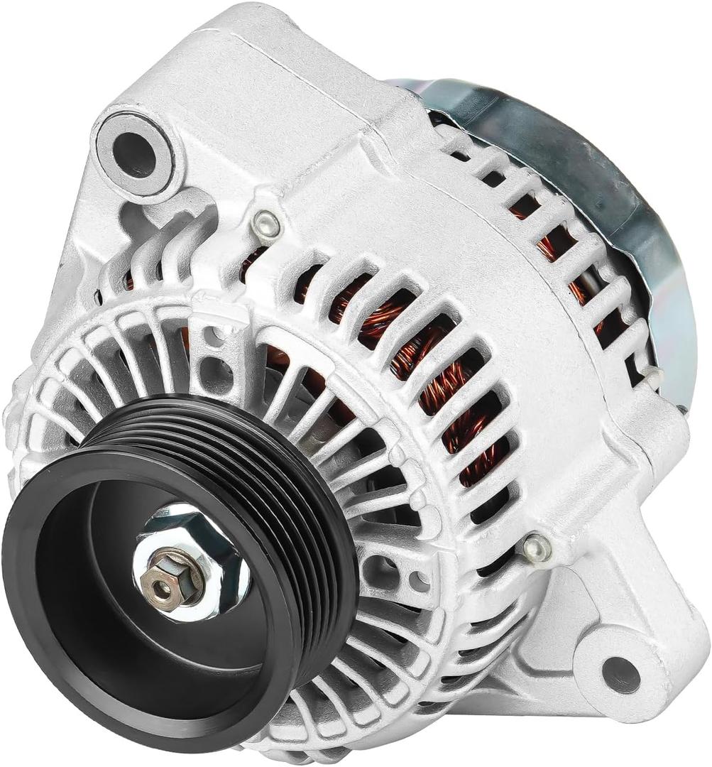 Alternator Replacement New Compatible with Honda Accord 2.3L l4 1998-2002, for Acura CL 2.3L l4 1998-1999, Replace for 13767, 13768, 12550