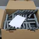 Fshibila 74" ×50" Large Baby Playpen, Baby Playard for Babies and Toddlers, Baby Fence Play Pens for Indoor & Outdoor, Sturdy Safety Play Yard with Soft Breathable Mesh, Anti-Fall, Grey