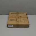 KIRKAS 10X Magnifying Glass with Light and Stand, 2-in-1 Stepless Dimmable LED Magnifying Lamp with Clamp, 3 Color Modes Lighted Magnifier Lens Swivel Arm Light for Reading, Craft, Close Works -White