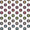 Cindeer 8 Pieces Rock and Roll Party Decorations Retro Record Garlands Vintage Record Streamer Paper Banners 50's and 60's Party Hanging Decorations for Rock Music Birthday Supplies