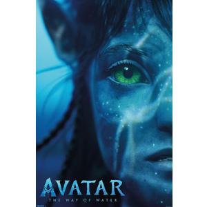 Avatar: The Way Of Water (2022) - Face One Sheet Wall Poster, 34L" x 22.4W", Premium Unframed Version