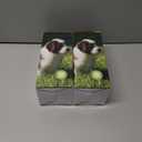 2 x Pets Water Bottle with Food Container,Travel Puppy Water Bowl,Portable Pet,Dispenser,Dog Stuff Accessories Items,Cat Walking and Hiking Dog Gift,with 1DogPoop Bags;1 Pet Toys 3PCS