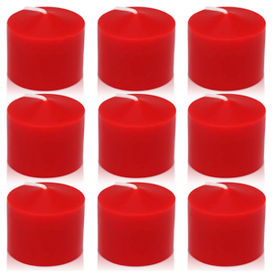 Red Candle Set 9 Pieces