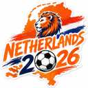 3 x Netherlands World Cup Car Decal, Vinyl Waterproof Soccer Stickers, for Car, Window, Laptops (Netherlands)