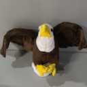 Bald Eagle Plush Toy - Stuffed Animal with Bendable and Stretchable Wings, Gifts for Kids (23.6in)